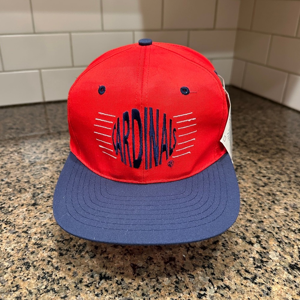 Vtg 90s St Louis Cardinals  Annco Snapback MLB Deadstock New